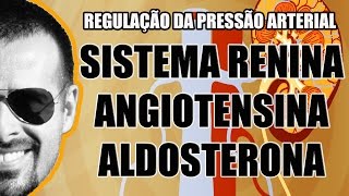 Sistema ReninaAngiotensinaAldosterona Regulação da pressão arterial  Anatomia  VideoAula 032 [upl. by Areht]