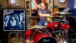 Message in a Bottle  The Police  Drum Cover By Domenic Nardone [upl. by Innig]