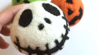 How to Felt Wool Dryer Balls 4 Ways Pantyhose Method amp Needle Felting Method [upl. by Ahsiak]