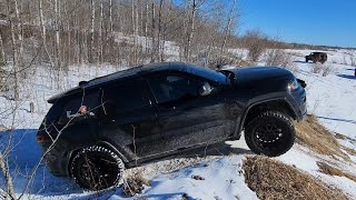 JEEP GRAND CHEROKEE OFFROADING  WILL IT MAKE IT ONE PIECE [upl. by Uri437]