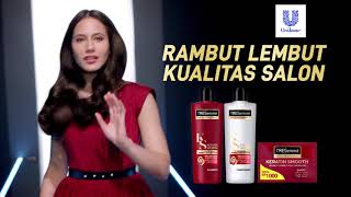 Ingin Rambut Lembut Kualitas Salon Percayakan Pada TRESemmé Keratin Smooth HairOnAlaSalon [upl. by Dihgirb712]