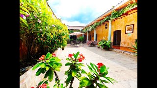 UNA MAJESTUOSA CASA EN VENTA A PASOS DEL PARQUE DE ANTIGUA GUATEMALA 502 5631 6407 [upl. by Enomal]