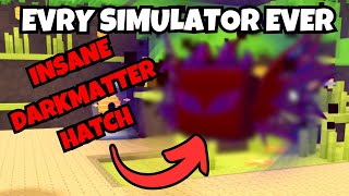 🎉1 MILLION INSANE SECRET HATCHES in Roblox Evry Simulator Ever [upl. by Zeeba]