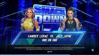 Candice LeRAE Vs Jacy Jayne [upl. by Tavi]