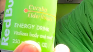 Red Bull Curuba Elderflower  Taste Test [upl. by Airdnalahs]