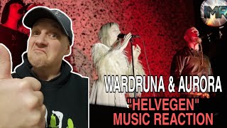 Wardruna and Aurora Reaction  HELVEGEN  FIRST TIME REACTION TO [upl. by Desirae]