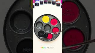 Mixing Colors 7 mixedcolors colormixing satisfying [upl. by Nizam]