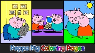 Peppa Pig Coloring Pages for Kids ► Peppa Pig Coloring Games ► Peppa Pig Coloring Book Part 05 [upl. by Lledal]