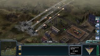 CampC Generals Zero Hour Enhanced Mod  NATO Super Weapons VS 3 PLA Tank  Gorgeous amp Realistic [upl. by Jair518]