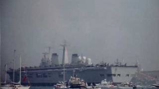 HMS Invincible during the Falklands War 1982 [upl. by Sierra]