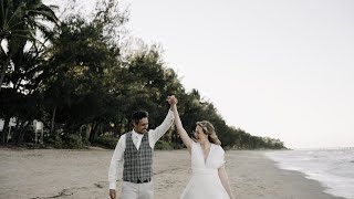 STEPHANIE amp DVIR  Palm Cove Elopement  s n e a k p e e k [upl. by Colb]