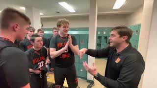 Highlights Wellsville basketball upsets 1 Dansville in Section V tournament [upl. by Notkcorb]