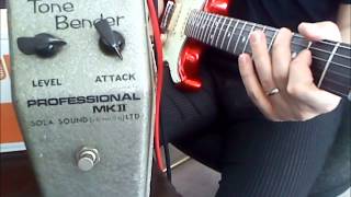 Sola Sound Professional MKII Tone Bender tonebender [upl. by Jablon]