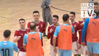 Magyarország  Izrael  37  Ebselejtező  Futsal  MLSZTV [upl. by Franza]