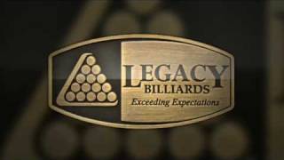 Legacy Billiards Presentation Video Best Pool Tables amp Billiard Tables [upl. by Enaile563]