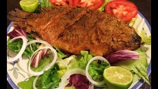 Receta Pescado Frito Super facil y Rica [upl. by Coryden]