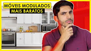 MARCENARIA  MÓVEIS MODULADOS MAIS BARATOS QUE MÓVEIS PLANEJADOS  COZINHA MODULADA E MUITO MAIS [upl. by Epilef]