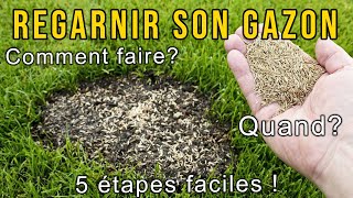 Comment Regarnir son Gazon  Tutoriel pour Débutant [upl. by Lucania]