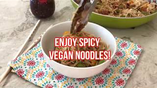 Vegan Spicy Rice Noodles [upl. by Antons]