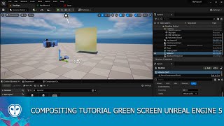 Unreal Engine 5 Compositing Tutorial  Green Screen Tutorial  Virtual Plugin [upl. by Adlaremse265]