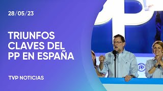 Elecciones municipales en España gana el Partido Popular [upl. by Haimaj829]