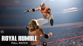 FULL MATCH  Edge vs Rey Mysterio World Heavyweight Championship Match Royal Rumble 2008 [upl. by Roter]