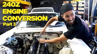 240Z  RB26 Engine Conversion PART 3 [upl. by Coussoule]