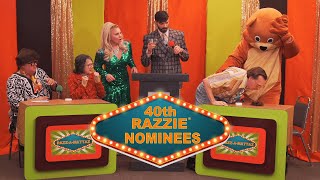 40th Razzie® Award Nominations [upl. by Olegnalehcim]