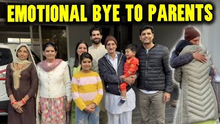 Bye Bye to Hisar Family  Going Back  Indian Family in UK [upl. by Hengel]