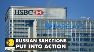 International banks funds and exchanges put Russias financial sanctions into action Business News [upl. by Eissim368]