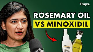 Is Rosemary Oil More Effective Than Minoxidil [upl. by Katherine202]