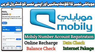 Mobily Number Account Registration  Mobily KSA  Mobily Number Ka Account Banane Ka Tareeka [upl. by Favianus]