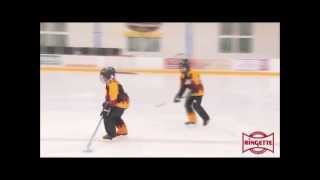 Ringette Ontario Skills Matrix Drills Video 10 Stick Checking [upl. by Lekar]