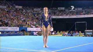 gym Emilie Le Pennec Sol World Artistic Gymnastics Champions [upl. by Grantland]