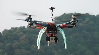 OFM S500 Lite Quadcopter for GoPro 3 Aerial Filming [upl. by Deragon467]