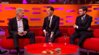 Benedict Cumberbatch Chewbacca Impression On The Graham Norton Show [upl. by Akinaj]