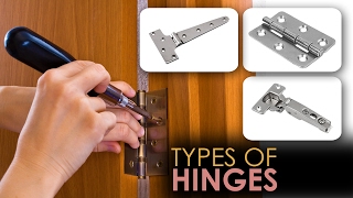 Learn about Different Types of Hinges  Video Guide [upl. by Cheadle]