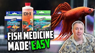 How to Treat Sick Fish with the Quarantine Medication Trio [upl. by Nyhagen694]