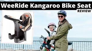 How to Use the WeeRide Kangaroo Bike  Install amp Review  BEST Bike Seat for Toddlers [upl. by Tor]