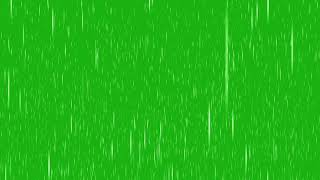 Efecto lluvia GREEN SCREEN pantalla verde [upl. by Nylacaj]