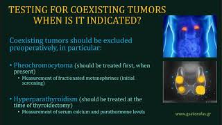 MEDULLARY THYROID CANCER  PREOPERATIVE EVALUATION AND STAGING [upl. by Nanaj]