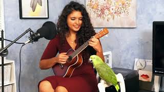 MY PARROT SINGS CREEP BY RADIOHEAD WITH ME  Chloe Alexander [upl. by Deehan]