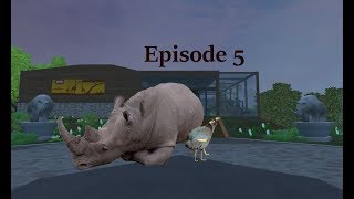 Willow Creek Wildlife Park Episode 5  Horned Giants  Rhino amp Guineafowl Paddock [upl. by Lhok]