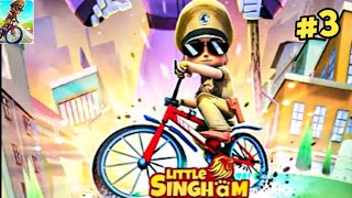 Little Singham Cycle Race Gameplay Walkthrough Android iOS  Part 3 [upl. by Ciardap]