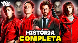 Resumo de La Casa de Papel A HISTÓRIA EM ORDEM CRONOLÓGICA [upl. by Enilada153]