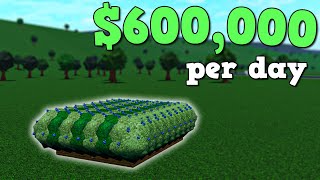 New 600Kday Bloxburg Berry Bush Farm [upl. by Aicemaj148]