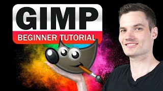 🎨 How to use GIMP  Beginner Tutorial [upl. by Eidnarb]