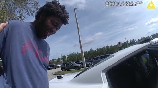 Bodycam video of the arrest of a student with autism after attack on teachers aide [upl. by Durham]