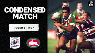 Sydney City Roosters v South Sydney Rabbitohs  Round 8 1997  Condensed Match  NRL [upl. by Mansoor]