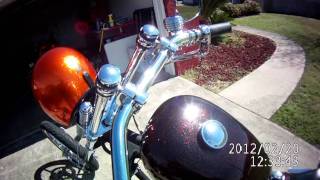 Harley Davidson DYNA Low Rider with Sugar Bear front end [upl. by Ilagam126]